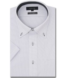 TAKA-Q/ノーアイロンストレッチ スタンダードフィット ボタンダウン半袖ニットシャツ 半袖 シャツ メンズ ワイシャツ ビジネス ノーアイロン 形態安定 yシャツ 速乾/506066030