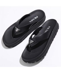 PRADA/PRADA トングサンダル 1Y420N 3LKK トライアングルロゴ/506066508