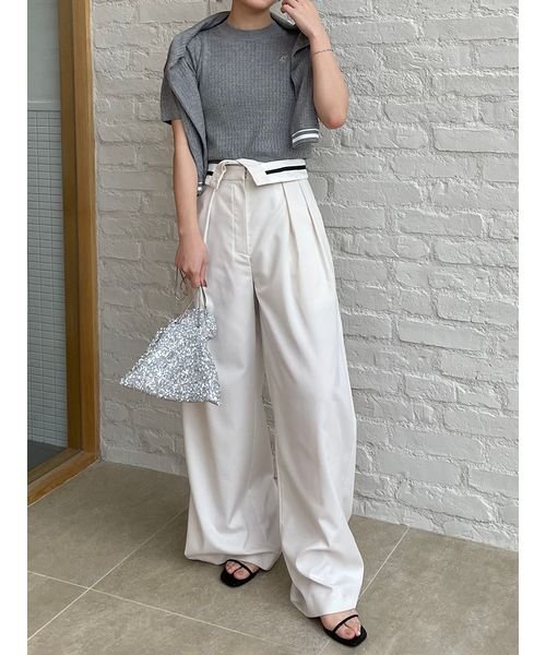 レイヤードライク2wayパンツ 