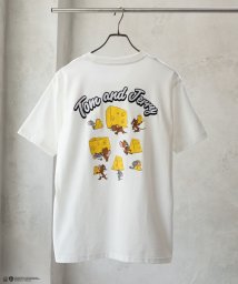 MAC HOUSE(men)/Tom and Jerry バックプリントロゴ刺繍Tシャツ 152148067－8/506066676