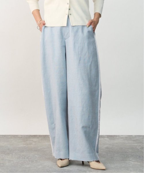 シャークスキンフリンジカーブパンツ ホコモモラ/起毛レースワイドパンツ NA1637316198(12650円)