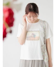 Te chichi TERRASSE/【日比谷花壇コラボ】プリントTシャツ/506067072