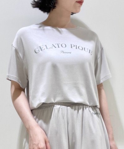 フェミニンロゴTシャツ