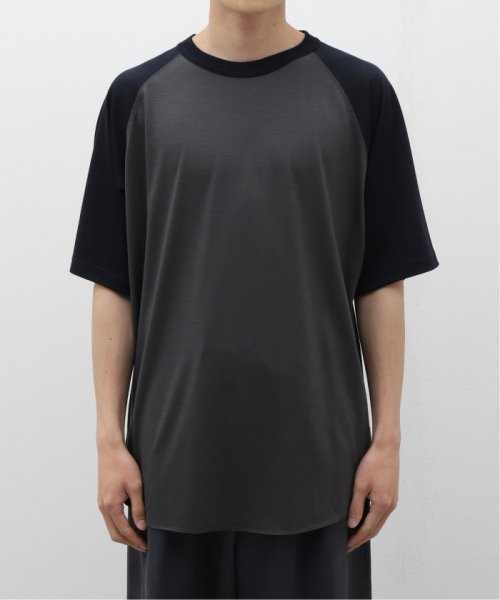 JOURNAL STANDARD(ジャーナルスタンダード)/BAMBOO SHOOTS / バンブーシュート MERINO WOOL BASEBALL TEE/グレーA