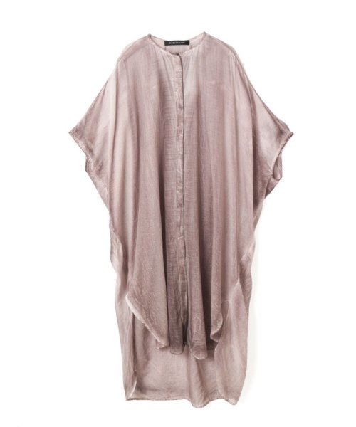 mizuiro ind ピグメントダイバックギャザーワンピース mizuiro ind