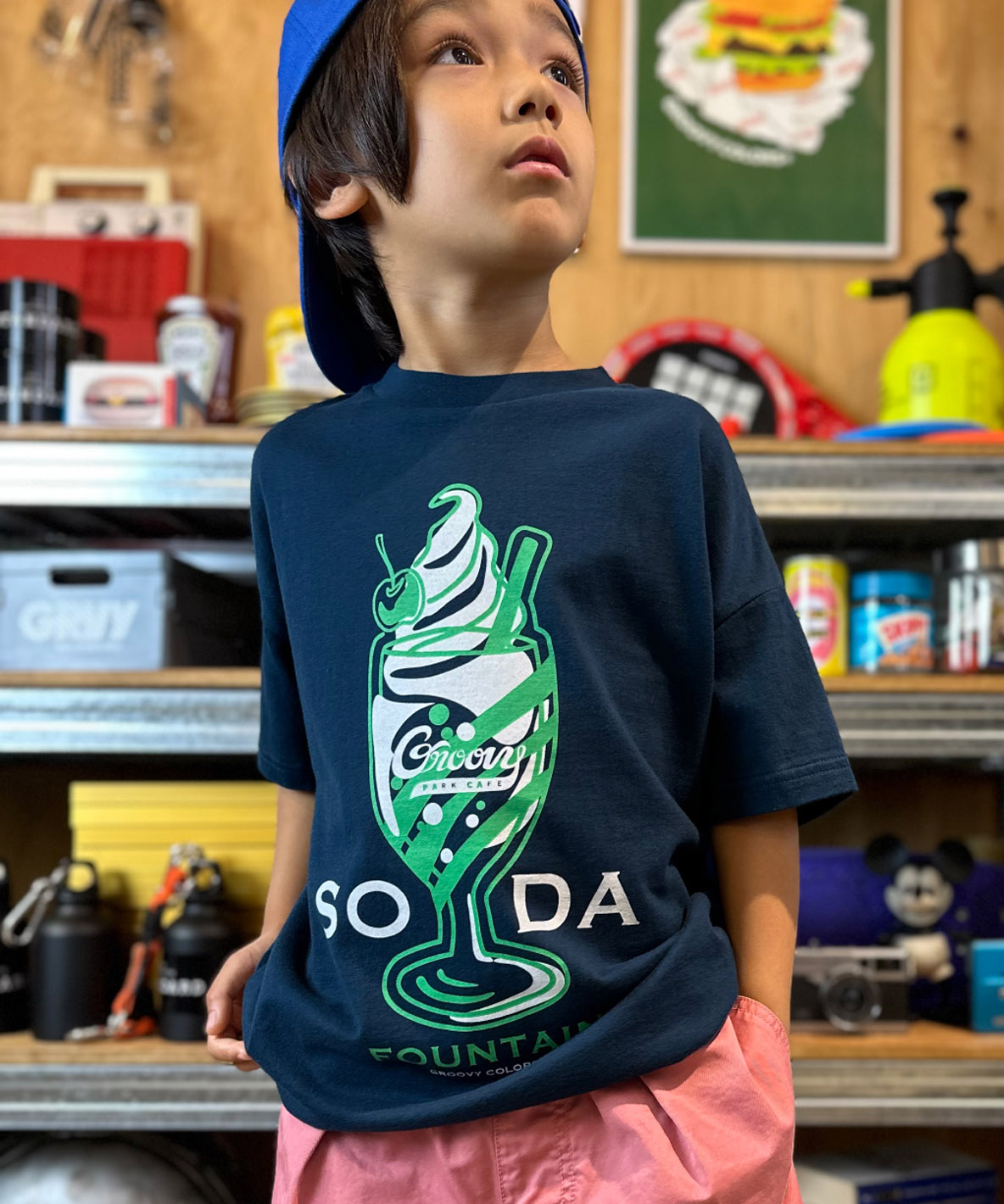 グルーヴィーカラーズ GROOVY COLORS SODA バルーンTシャツ(505835785