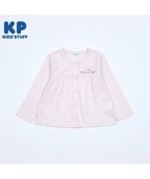 KP(ケーピー)/KP(ケーピー)【日本製】mimiちゃん刺繍カーディガン(80～90)/ピンク
