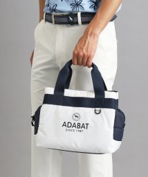 adabat(アダバット)/ロゴデザイン カートバッグ/ホワイト（001）