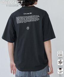 coen/【WELLTECT】メッセージロゴプリントTシャツ（WEB限定カラー）/506035106