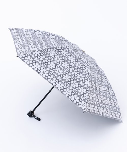 Leilian(レリアン)/折りたたみ傘【晴雨兼用】/アイボリー