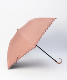 BLAO(ブラオ)/Blao（ブラオ） ボーラー刺しゅう 晴雨兼用傘（折り畳み・トップフラット傘）/ベージュ