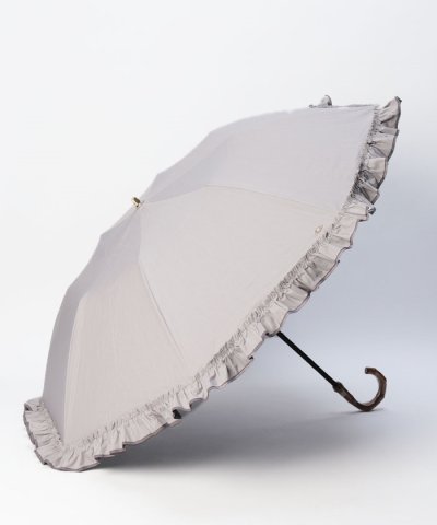 Blao（ブラオ）フリル晴雨兼用傘（折り畳み・トップフラット傘）