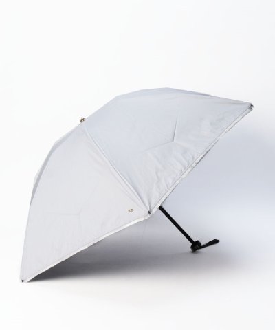Blao（ブラオ） デニム切りっぱなし風 晴雨兼用傘（折り畳み・ミニ傘）