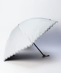 BLAO(ブラオ)/Blao（ブラオ） ボーラー刺しゅう 晴雨兼用傘（折り畳み・ミニ傘）/ホワイト