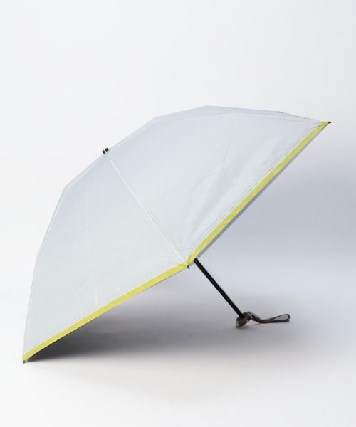 BLAO(ブラオ)/Blao（ブラオ） ステッチ 晴雨兼用傘（折り畳み・ミニ傘）/シルバーグレー