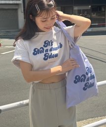 NICE CLAUP OUTLET(ナイスクラップ　アウトレット)/【GW限定価格】【one after another】アソ―トビッグＴシャツ/ラベンダー