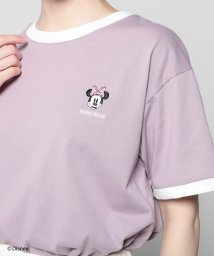 Honeys/ディズニー／Ｔシャツ Tシャツ レディース 半袖 キャラクター ミッキー ドナルド /506066904