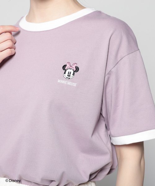 Honeys(ハニーズ)/ディズニー／Ｔシャツ Tシャツ レディース 半袖 キャラクター ミッキー ドナルド /その他系3