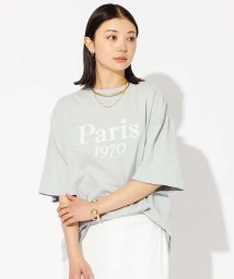 Rouge vif la cle(ルージュヴィフラクレ)/【REMI RELIEF / レミレリーフ】ロゴTシャツ / SP加工14/天竺/サックスブルー