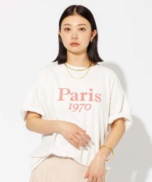 Rouge vif la cle(ルージュヴィフラクレ)/【REMI RELIEF / レミレリーフ】ロゴTシャツ / SP加工14/天竺/オフホワイト