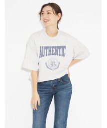 Levi's/グラフィック ショート丈 Tシャツ グレー AUTHENTIC ORBIT/506077280