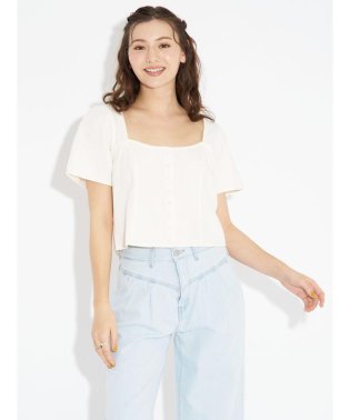 Levi's/PASCALE 半袖ブラウス ホワイト ECRU/506077291