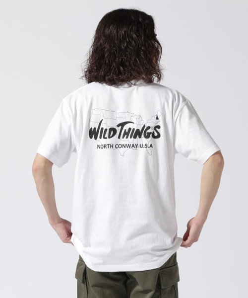 BEAVER(ビーバー)/WILDTHINGS/ワイルドシングス  BIRTH PLACE S/S TEE/ホワイト