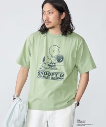 SHIPS MEN/ SHIPS: VINTAGE PEANUTS スヌーピー プリント Tシャツ 24SS/506077535