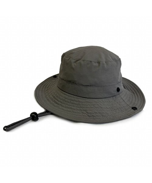 Keys(キーズ)/帽子 子供用 キッズハット HAT バケットハット アドベンチャーHAT 紫外線対策 アウトドア/グレー