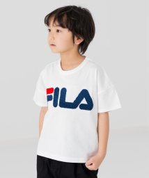 chil2(チルツー)/〈フィラ〉デザイン半袖Tシャツ/ホワイト