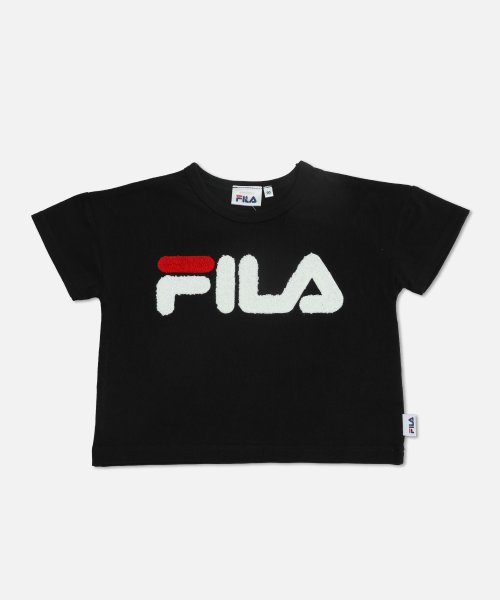 chil2(チルツー)/〈フィラ〉デザイン半袖Tシャツ/ブラック