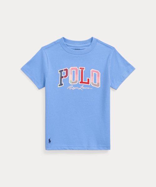 POLO RALPH LAUREN(POLO RALPH LAUREN)/(ボーイズ 2才～7才)マドラスロゴ コットン ジャージー Tシャツ/430ブルー