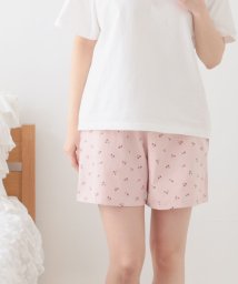 Honeys/ショート丈ルームパンツ ボトムス パンツ ルームパンツ レディース 無地 総柄 /506078293