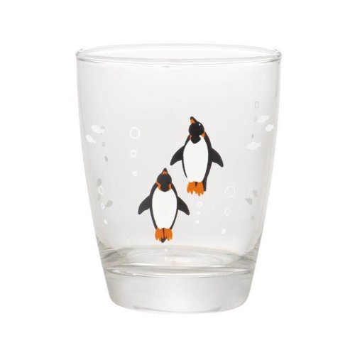 cinemacollection(シネマコレクション)/ガラスコップ 水槽グラス ペンギン デコレ コップ ガラス かわいい グッズ /その他