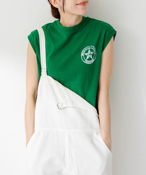 URBAN RESEARCH Sonny Label(アーバンリサーチサニーレーベル)/Champion　SLEEVELESS T－SHIRTS/GREEN