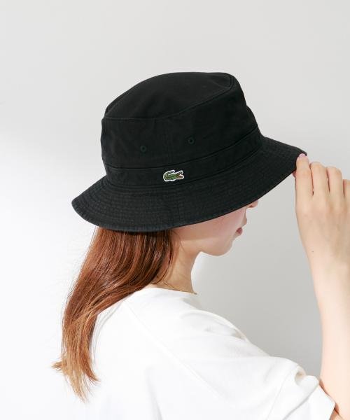 URBAN RESEARCH Sonny Label(アーバンリサーチサニーレーベル)/LACOSTE　バケットハット/NOIR