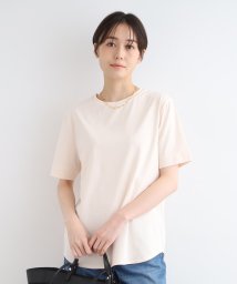 INDIVI/【洗える】大人きれいめデザインTシャツ/506078772