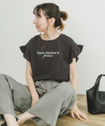 ITEMS URBANRESEARCH(アイテムズ アーバンリサーチ（レディース）)/ソデタックロゴTシャツ/CHA