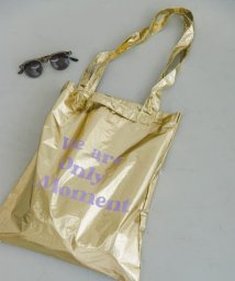 ITEMS URBANRESEARCH(アイテムズ アーバンリサーチ（レディース）)/メタリックトートバッグ/GLD