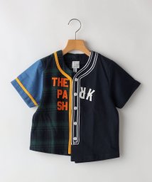 SHIPS KIDS(シップスキッズ)/THE PARK SHOP:105～145cm / BASEBALL PARK SHIRTS/ネイビー