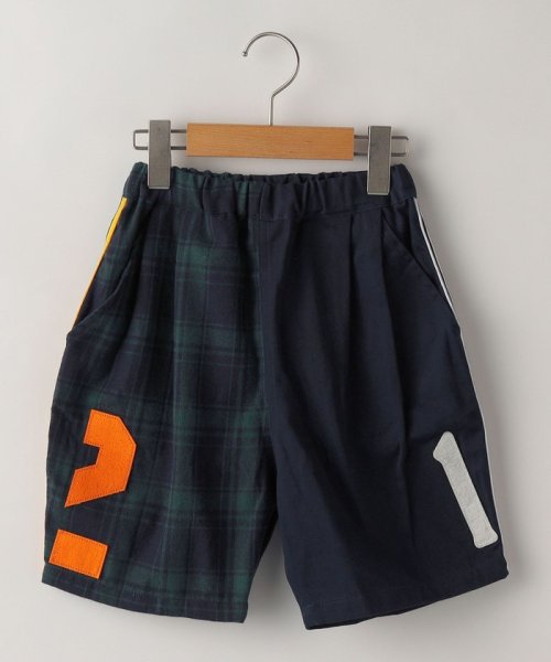 SHIPS KIDS(シップスキッズ)/THE PARK SHOP:105～145cm / BASEBALL PARK SHORTS/ネイビー