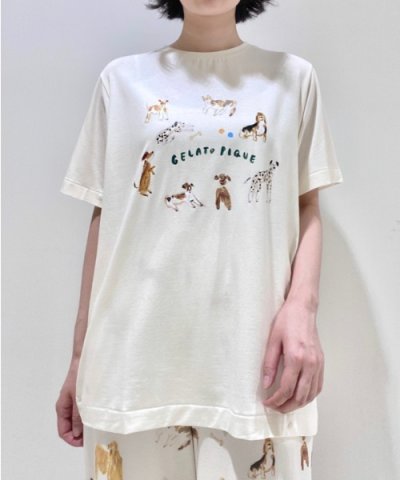 【ヒラノトシユキ】DOGワンポイントTシャツ