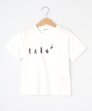 Dessin(kids)/【リンクコーデ】ピープル刺繍Tシャツ/506079004