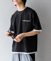 SENSE OF PLACE by URBAN RESEARCH/フェイクレイヤードTシャツ(5分袖)/506079058