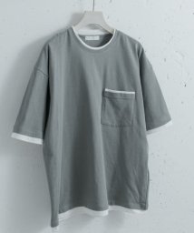 SENSE OF PLACE by URBAN RESEARCH/フェイクレイヤードTシャツ(5分袖)/506079058