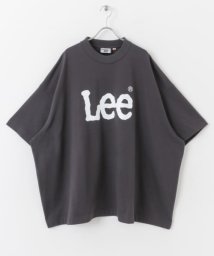 SENSE OF PLACE by URBAN RESEARCH(センスオブプレイス バイ アーバンリサーチ)/Lee　SUPERSIZED LOGO SHORT－SLEEVE T－SHIRTS/BLACK