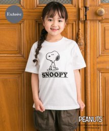 URBAN RESEARCH DOORS（Kids）(アーバンリサーチドアーズ（キッズ）)/『親子リンク』『別注』Sports Wear×DOORS　PEANUTS Tシャツ(KIDS)/WHITE