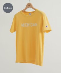 URBAN RESEARCH DOORS(アーバンリサーチドアーズ)/『別注』Champion×DOORS　ジャージーTシャツ/キイロ