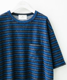 URBAN RESEARCH Sonny Label/マルチボーダーパイルショートスリーブTシャツ/506079199