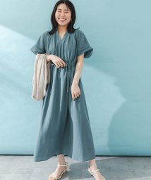 URBAN RESEARCH ROSSO(URBAN　RESEARCH　ROSSO)/セミシアードロストギャザーワンピース/MINT